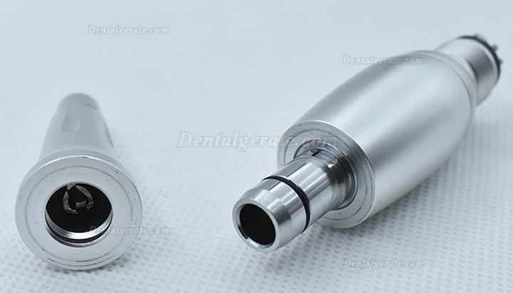 Dental 4:1 Prophylaxe Winkelst&uuml;cke Handst&uuml;ck (3 Nasenkegel + Midwest 2/4 L&ouml;cher E-Typ Luftmotor-Kit + 50 St&uuml;ck Kunststoff-Ersatzk&ouml;pfe)